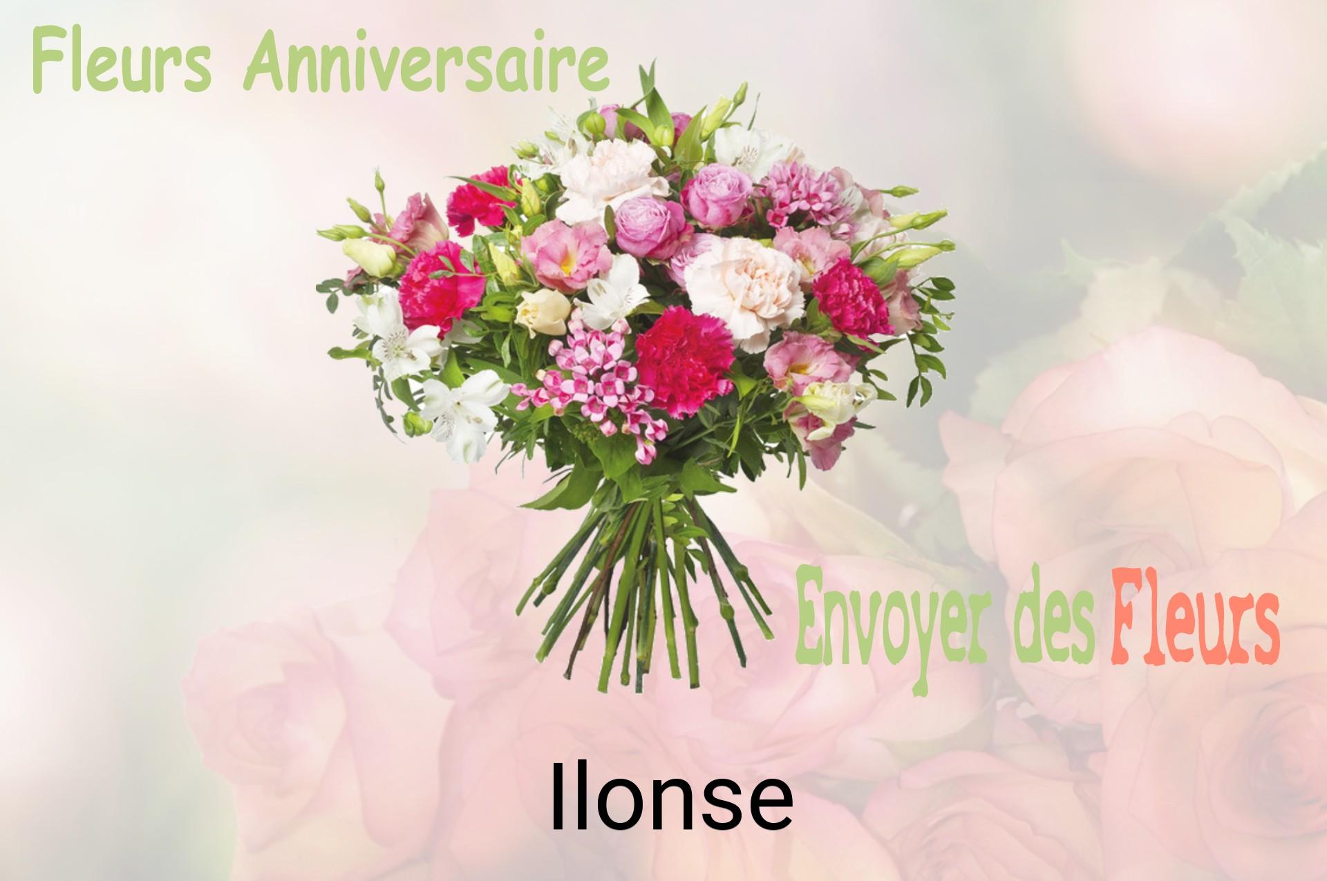 Bouquet de fleurs d’anniversaire livré à Ilonse